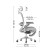 Fotel obrotowy Leadpro 8.7 Grey