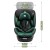 Fotelik samochodowy obrotowy Loom 35 Black Green