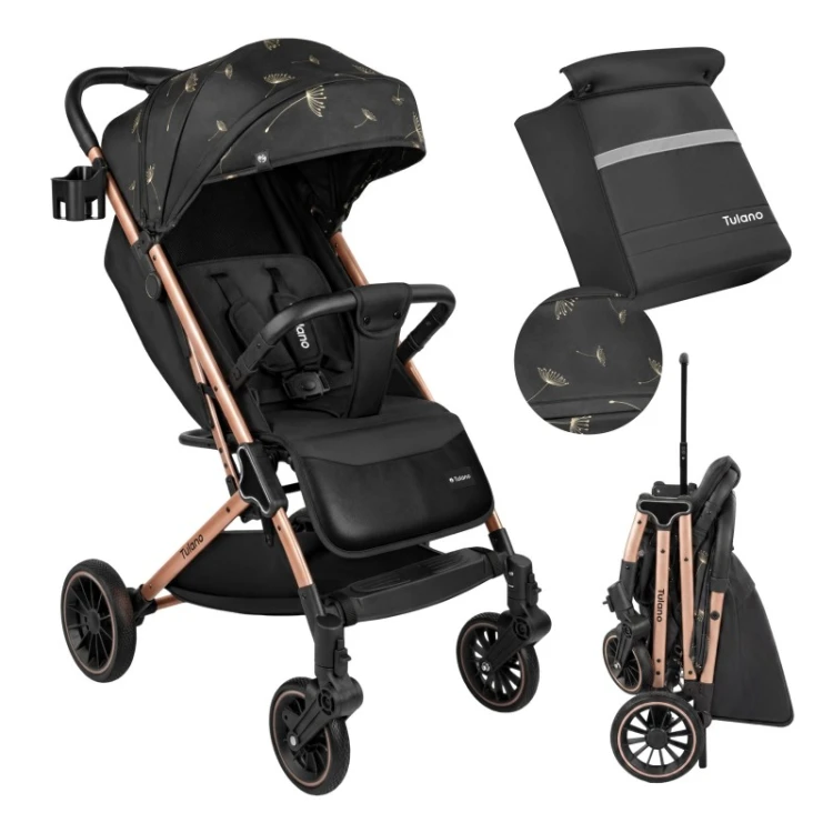 Wózek spacerowy Lagos 35 Black Gold