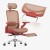 Fotel obrotowy Leadpro 8.7 Red