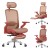Fotel obrotowy Leadpro 8.7 Red