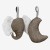Leżaczek bujaczek Moon 30 Beige