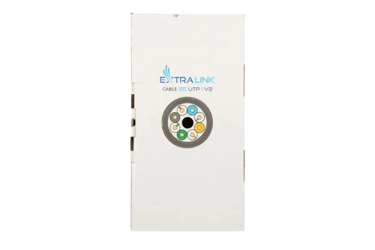Extralink CAT5E UTP (U/UTP) V2 Wewnętrzny Kabel s