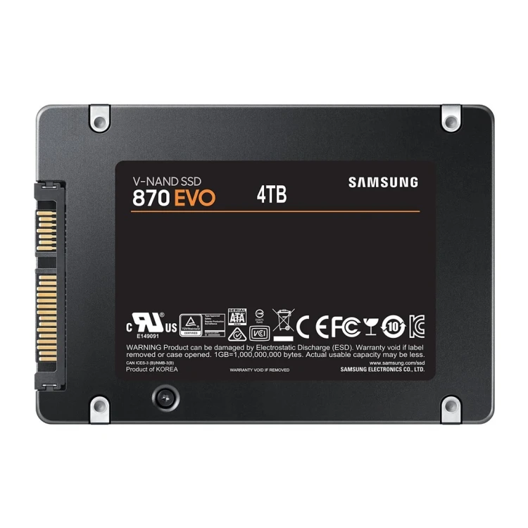 Dysk SSD Samsung 870 EVO MZ-77E4T0B/EU 4TB SATA