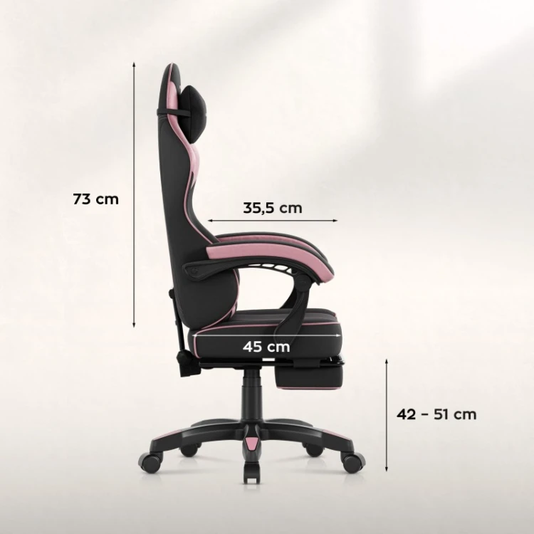 Fotel gamingowy Force 3.7 Pink