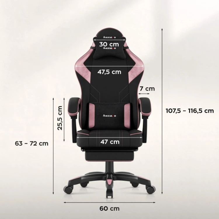 Fotel gamingowy Force 3.7 Pink