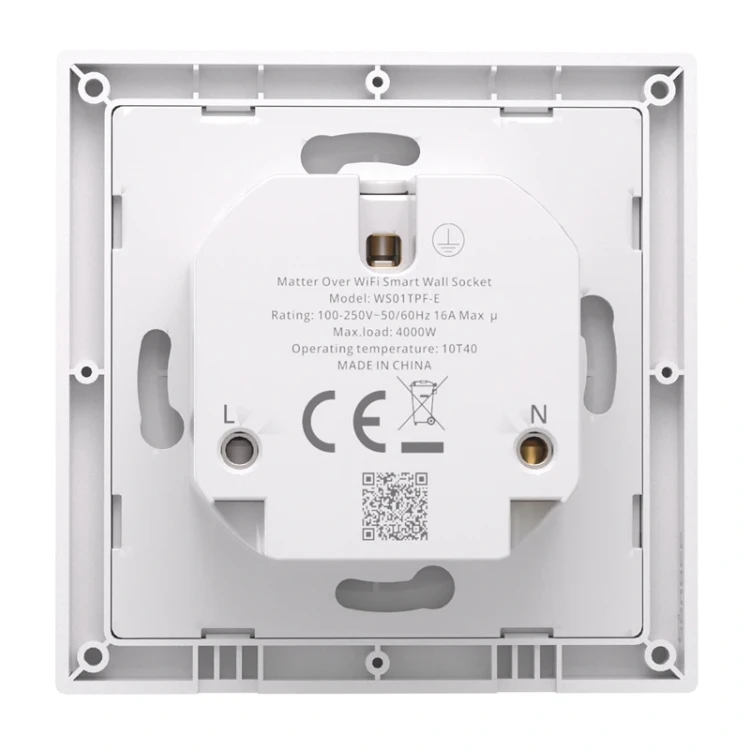 Inteligentne gniazdko ścienne Sonoff WS01TPF-E WiFi (typ F)