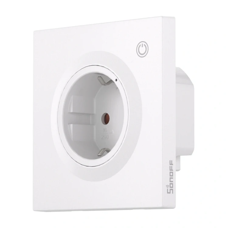 Inteligentne gniazdko ścienne Sonoff WS01TPF-E WiFi (typ F)