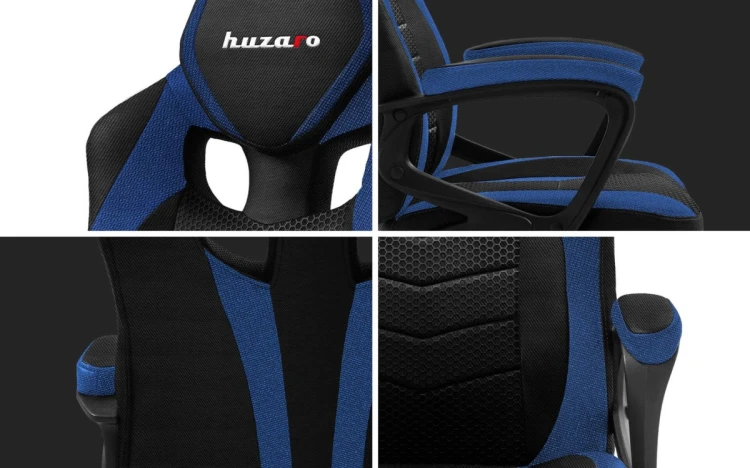 Fotel gamingowy HZ-Force 2.5 Blue Mesh