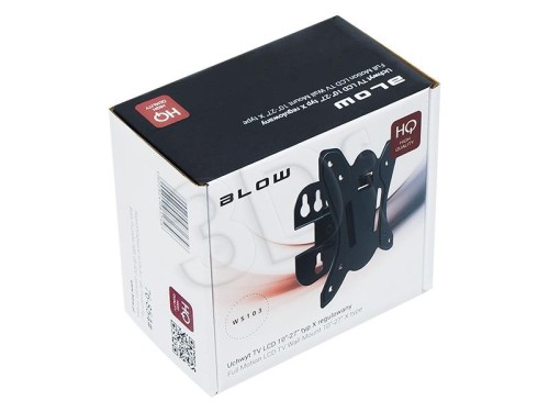 Uchwyt do monitora BLOW 76-854# (ścienne, Uchylny; 10" - 27"; max. 20kg)