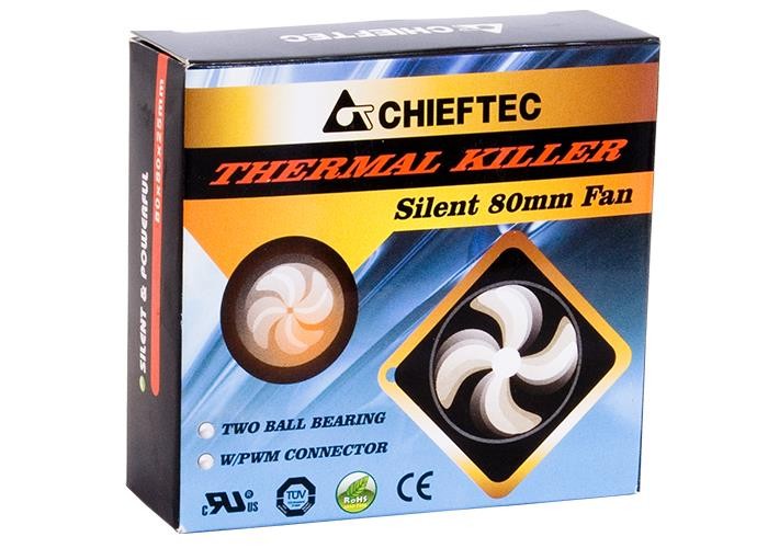 Wentylator do obudowy Chieftec AF-0825PWM (80 mm; 2200 obr/min)