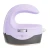 Prasa termotransferowa HTVRONT HPM02 Mini4 (fioletowa)