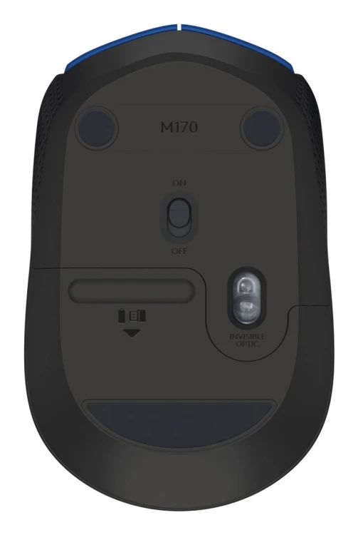 Mysz Logitech 910-004640 (optyczna; 1000 DPI; kolor niebieski