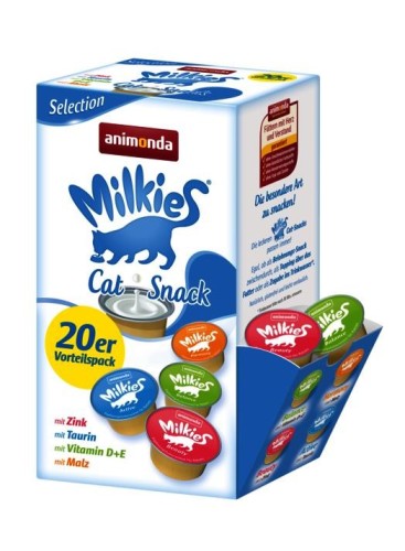 ANIMONDA Milkies Selection  dla kota 20x15g