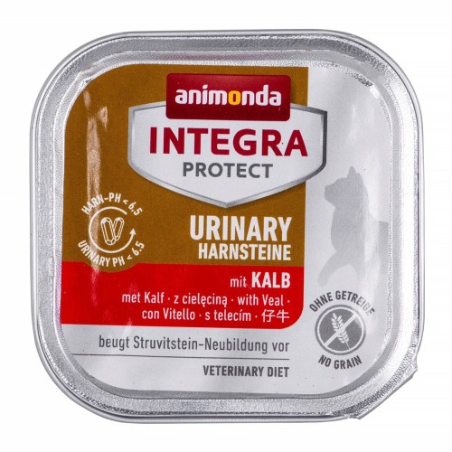 ANIMONDA Integra Protect Urinary Struvit cielęcina - mokra karma dla kota -  100 g
