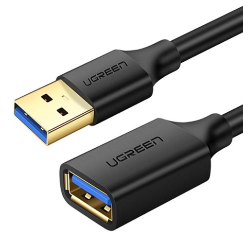 Kabel UGREEN US129 USB-A 3.0 przedłużacz 3m (czarny)
