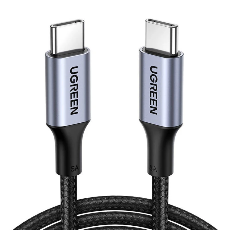 Kabel UGREEN US316 USB-C-USB-C 0.5m (czarny)