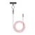 Kabel UGREEN L508 USB-C 1.2m 60W (różowy)