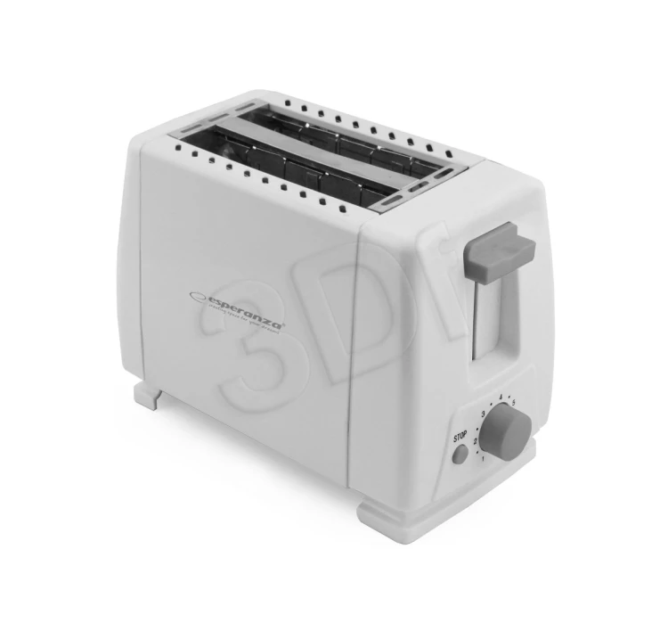 Toster Esperanza Caprese EKT001 (600W; kolor biały)