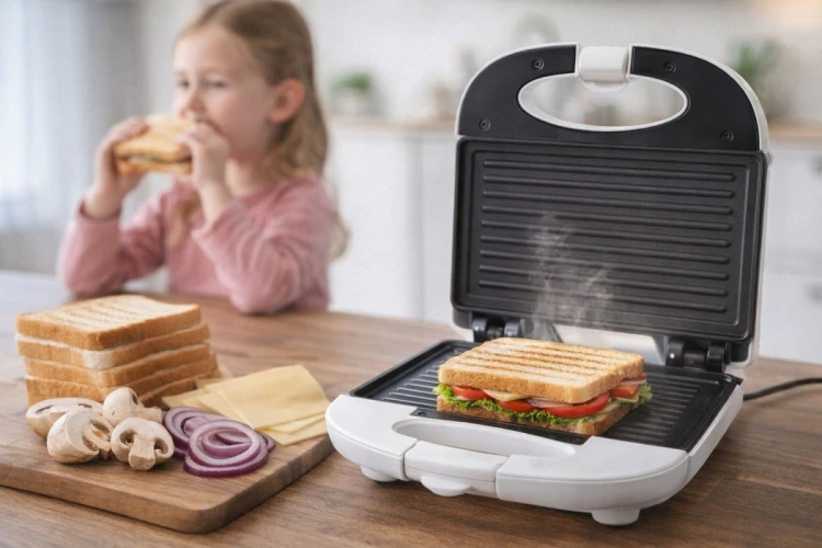 Opiekacz do kanapek Esperanza Panini TKT004W (700W; kolor biały)