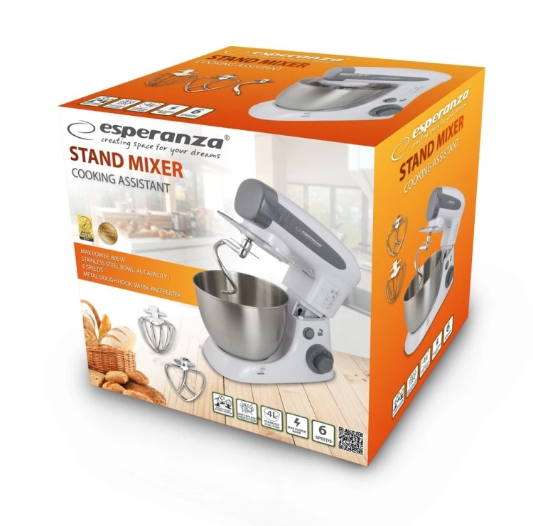 Robot kuchenny planetarny Esperanza COOKING ASSISTANT EKM024 (800W)