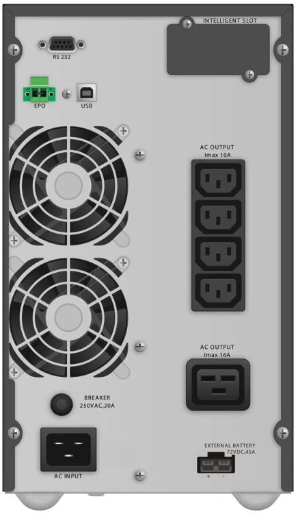 Zasilacz UPS POWER WALKER VFI 3000 TGB (TWR; 3000VA)