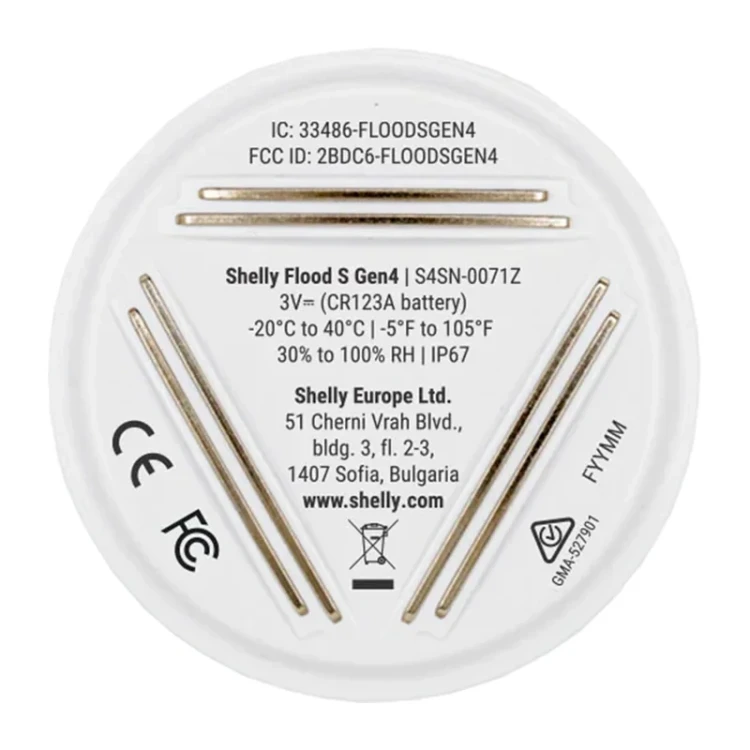 Czujnik zalania smart SHELLY Flood S Gen4
