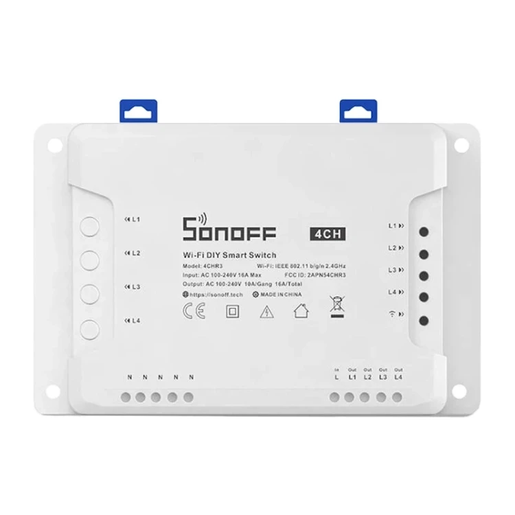 Przekaźnik Wi-Fi SONOFF 4CHR3 4-kanałowy