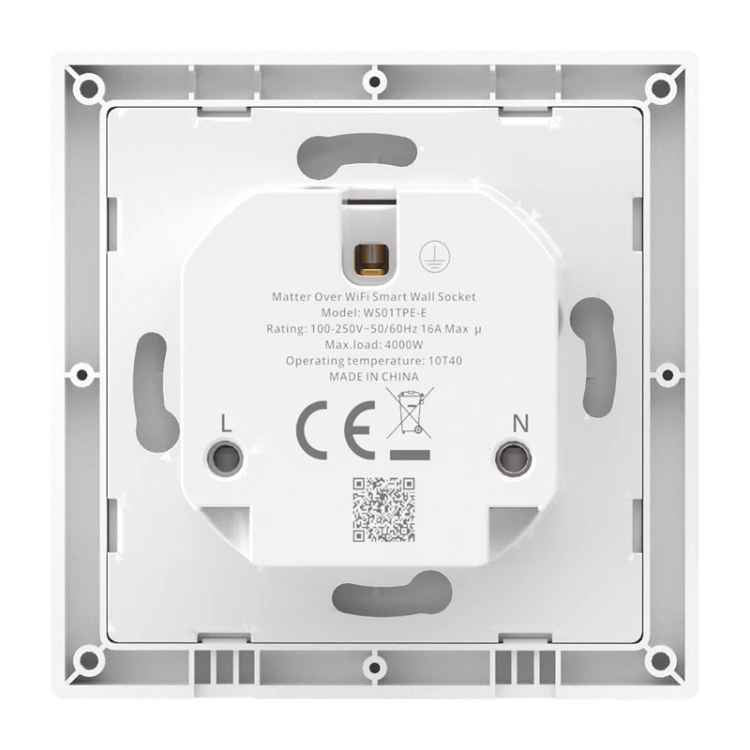 Inteligentne gniazdko ścienne Sonoff WS01TPE-E WiFi (typ E)