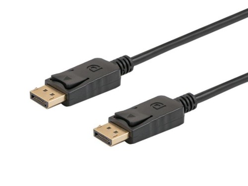 Kabel SAVIO CL-137 (DisplayPort M - DisplayPort M; 3m; kolor czarny)