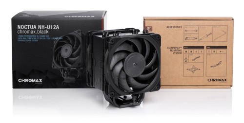 Chłodzenie CPU NOCTUA NH-U12A Chromax Black