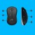 Zestaw klawiatura + mysz membranowa Logitech MK540 920-008685 (USB;  kolor czarny; optyczna; 1000 DPI)