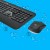 Zestaw klawiatura + mysz membranowa Logitech MK540 920-008685 (USB;  kolor czarny; optyczna; 1000 DPI)