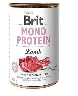 BRIT Mono Protein jagnięcina - mokra karma dla psa - 400 g