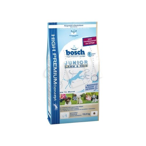 BOSCH Junior Lamb & Rice - sucha karma dla psa - 15 kg