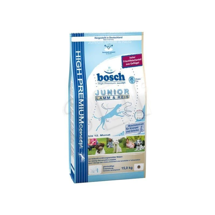 BOSCH Junior Lamb & Rice - sucha karma dla psa - 15 kg