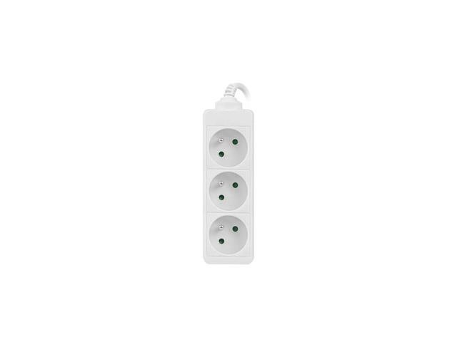 Przedłużacz Lanberg PS0-03E-0150-W (1,5m; kolor biały)
