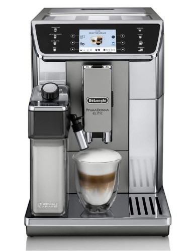 Ekspres ciśnieniowy DeLonghi PrimaDonna Elite ECAM 650.55.MS (1450W; kolor srebrny)