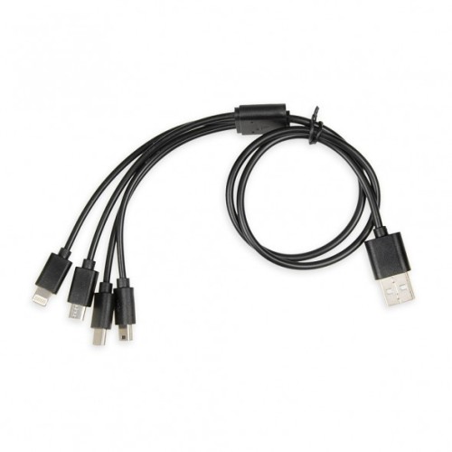 KABEL I-BOX USB 4W1 2XUSB-C, MICROUSB, LIGHTNING