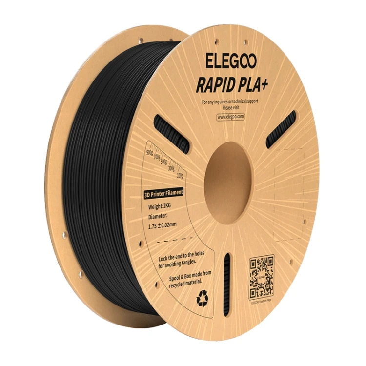 Filament ELEGOO Rapid PLA+ (czarny)