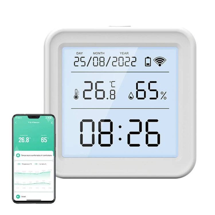 Czujnik temp. i wilgotności GOSUND S6 Wi-Fi LCD (Tuya)