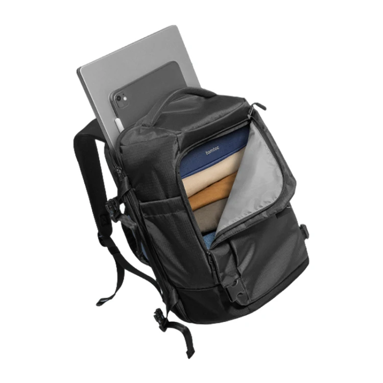 Plecak podróżny TOMTOC Navigator-T66 Liteway 28L/15.6" (czarny)