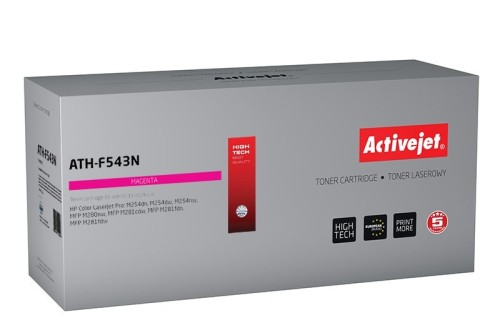Activejet ATH-F543N Toner (zamiennik HP 203A HP203A CF543A; CRG 054 M CRG054;Supreme; 1300 stron; purpurowy)