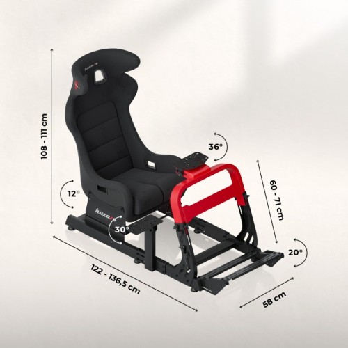 Kokpit wyścigowy Speed 8.3 sim racing