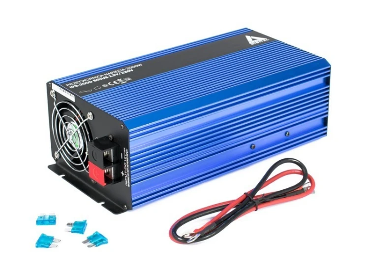Przetwornica napięcia 12 VDC / 230 VAC SINUS IPS-2000S 2000W