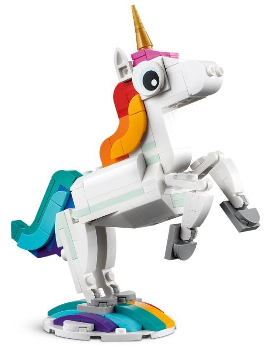 LEGO Creator 3w1 31140 - Magiczny jednorożec