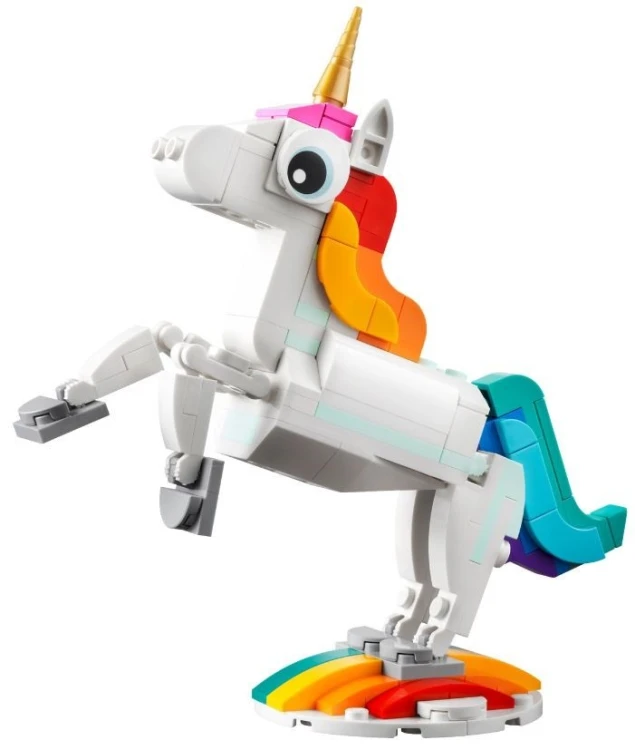 LEGO Creator 3w1 31140 - Magiczny jednorożec