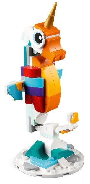 LEGO Creator 3w1 31140 - Magiczny jednorożec