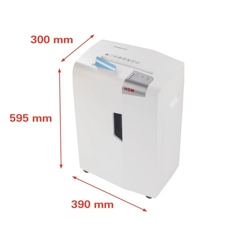 HSM Niszczarka Shredstar X15, 26L 4x37 mm