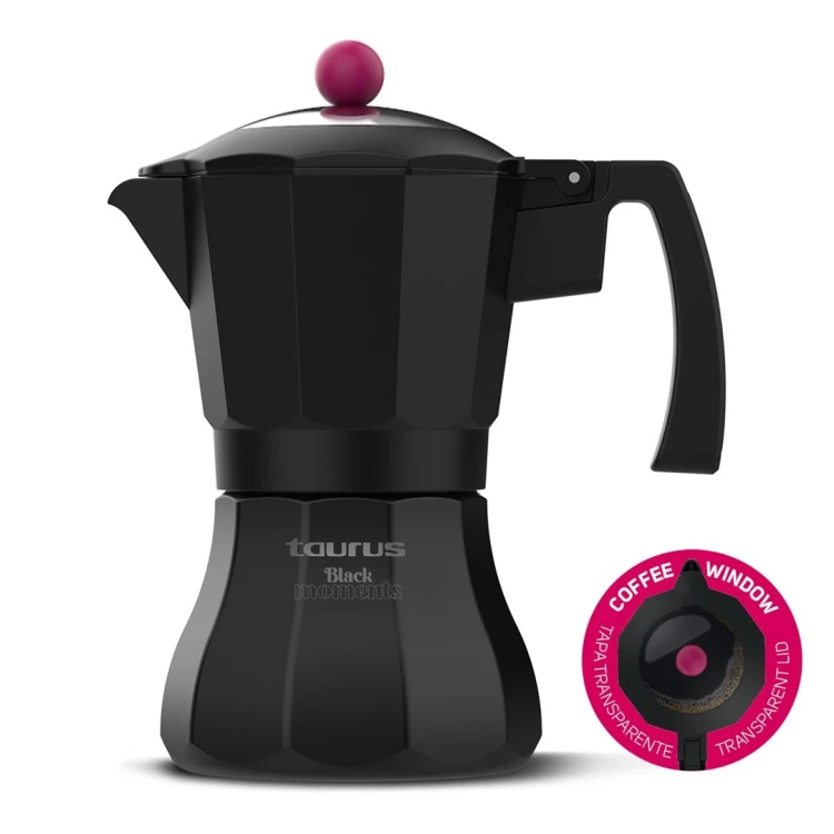 Kawiarka Taurus Black Moments na 6 filiżanek KCP9006I